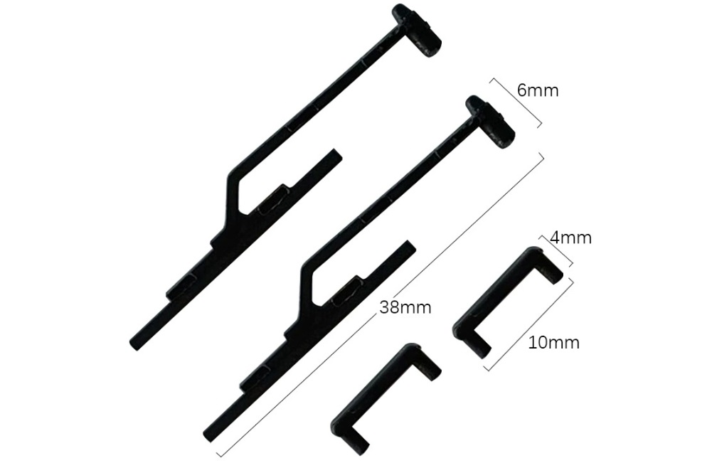 Wiper and Door Handle Kit L0059 Parts for LDRC LD1201 PD-06 Rock RC Crawler