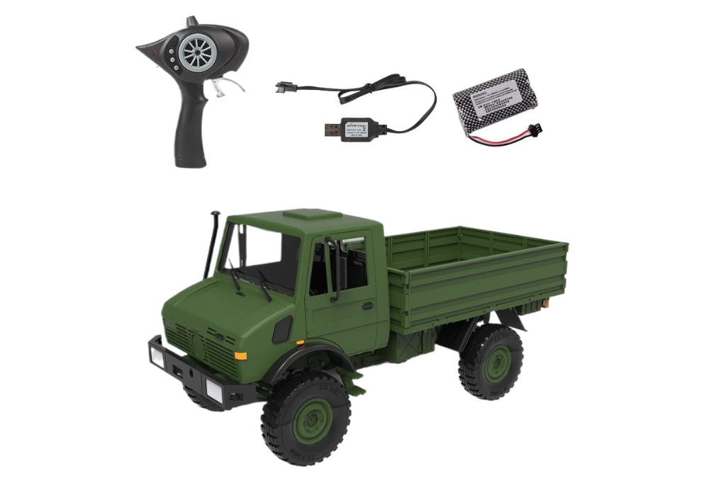 LDRC P-06 High Speed RC Rock Crawler Green Overview